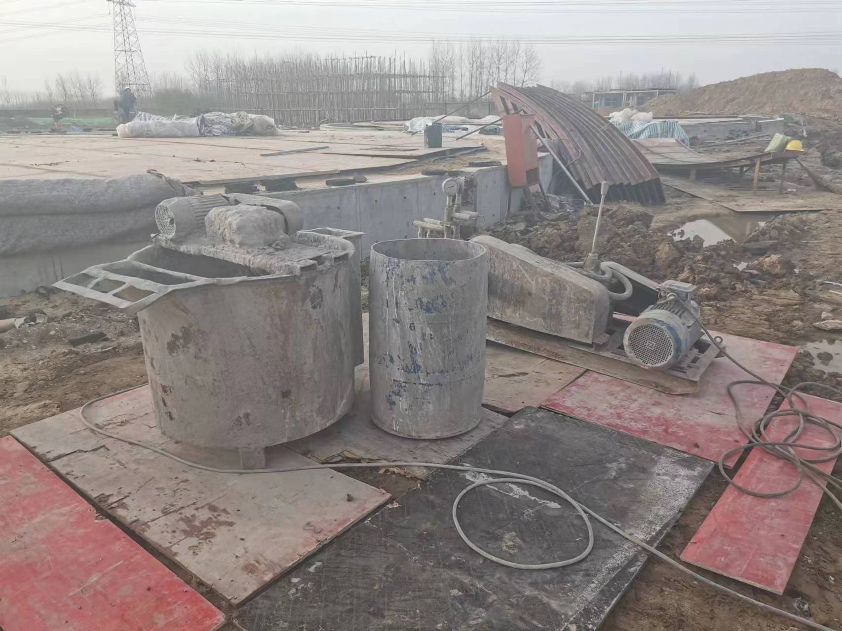 茶山镇回填土注浆